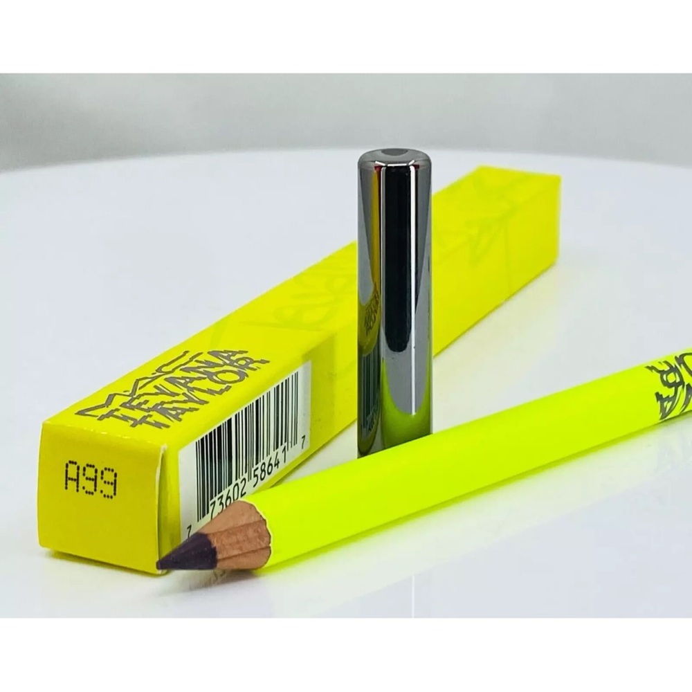 MAC Teyana Taylor Cosmetics Lip Liner - Vibrant Deep Brown - Cyber World - Picture 2 of 3